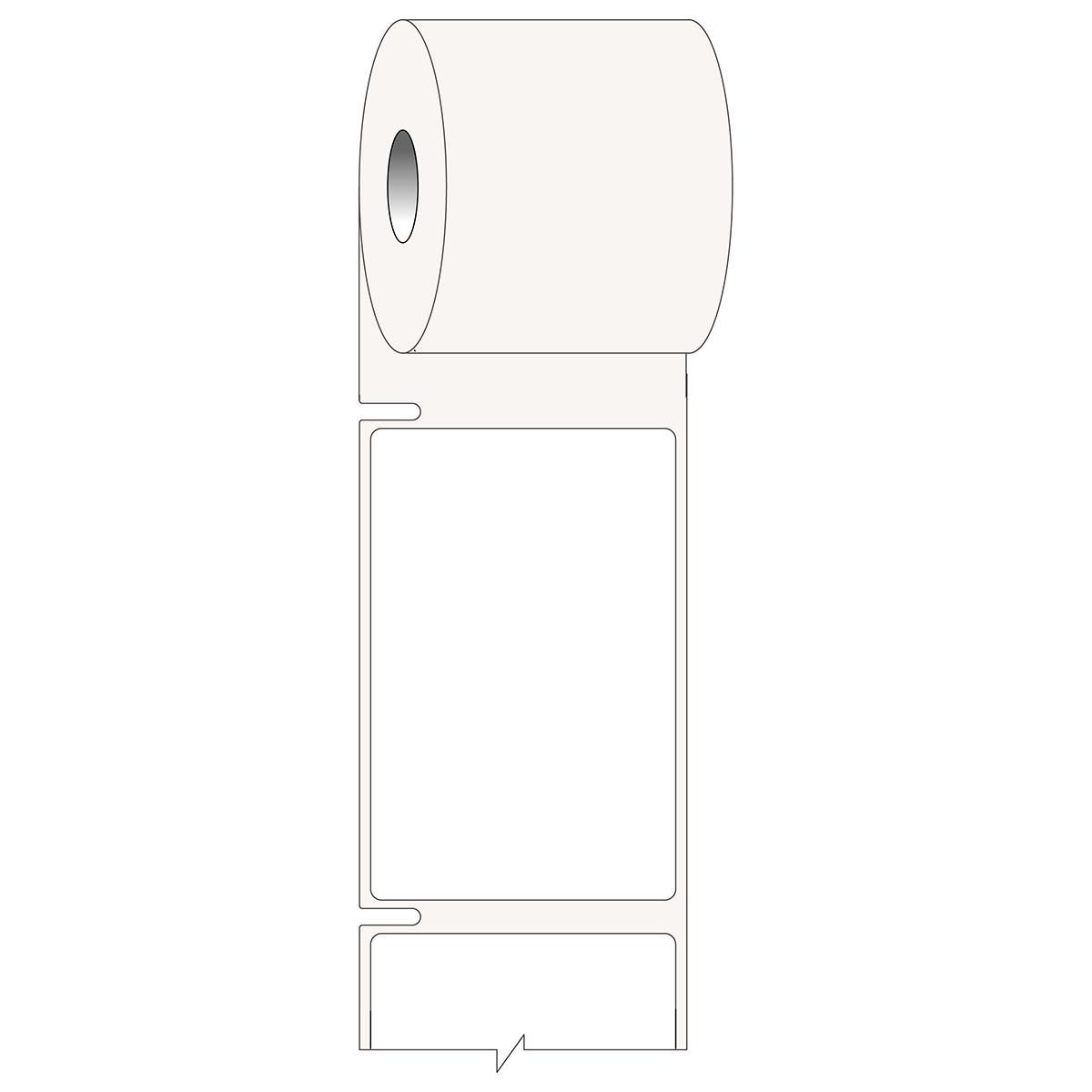 Brady MNK-55x85-B7610-0.4 Unprinted Minimark Labels For Clp-Ghs Hazardous Substances 710677