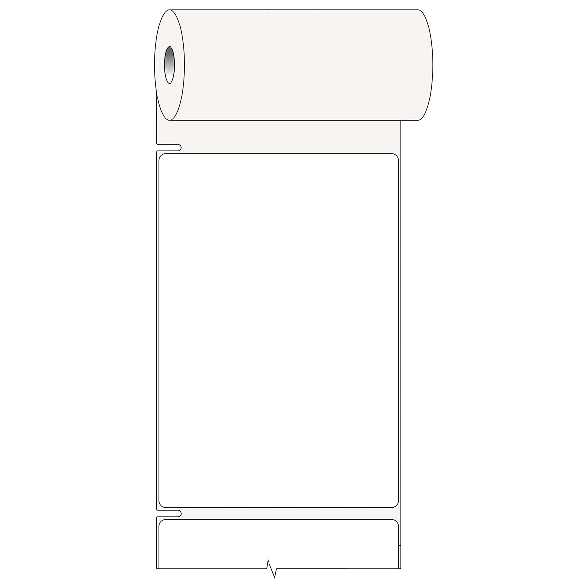 Brady MNK-55x85-B7594-0.4 Unprinted Minimark Labels For Clp-Ghs Hazardous Substances 710676