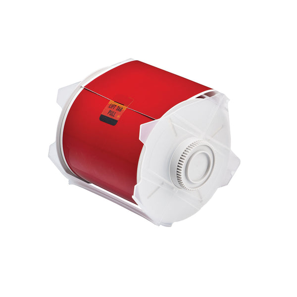 Brady Globalmark tapes - B-569 100 mm Red Globalmark High Performance Polyester Tape 076623