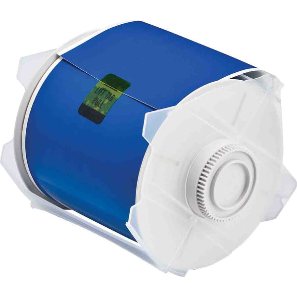 Brady Globalmark tapes - B-569 100 mm Blue Globalmark High Performance Polyester Tape 076627