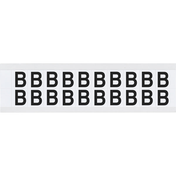 Brady 9712-B Identical numbers and letters on one card for indoor and outdoor use 912332