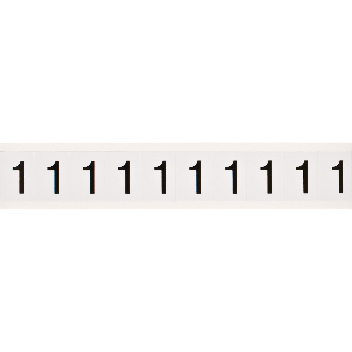 Brady 9713-1 Identical numbers and letters on one card for indoor and outdoor use 912304