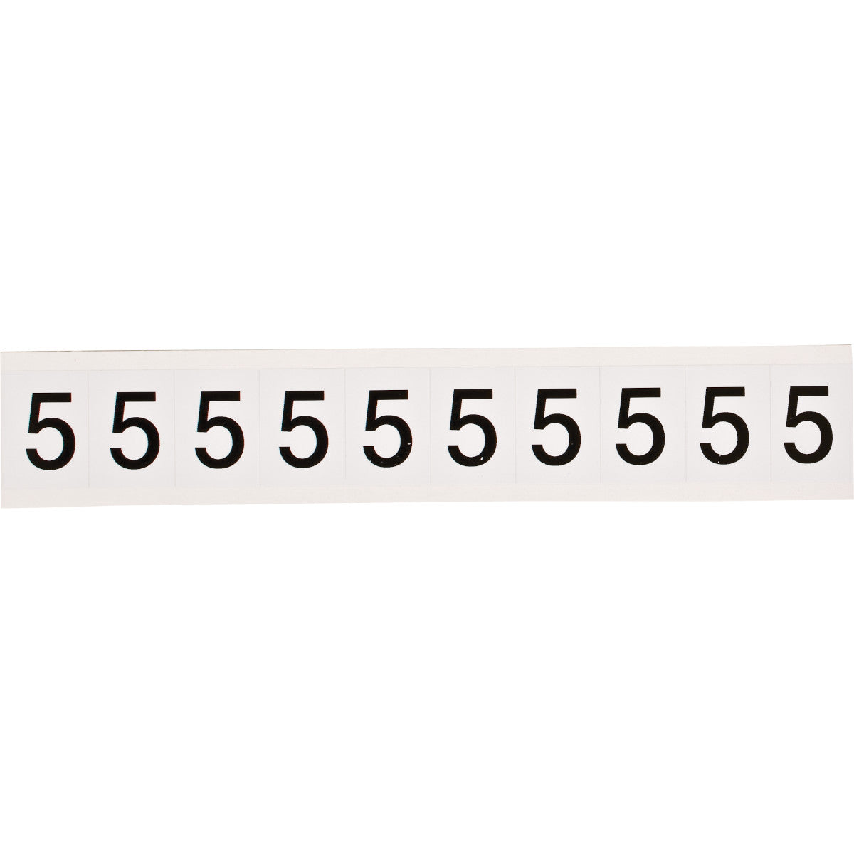 Brady 9713-5 Identical numbers and letters on one card for indoor and outdoor use 912300