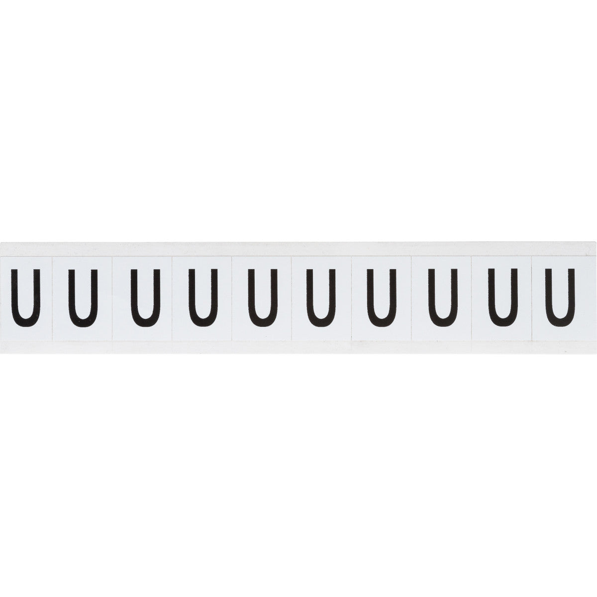 Brady 9713-U Identical numbers and letters on one card for indoor and outdoor use 912272