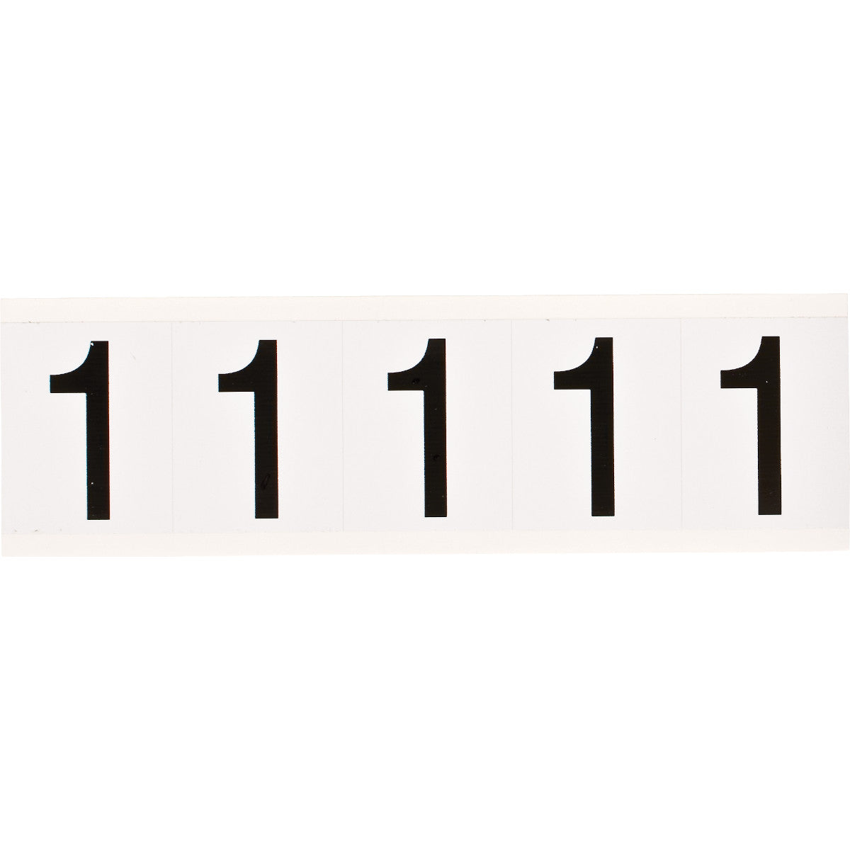 Brady 9714-1 Identical numbers and letters on one card for indoor and outdoor use 097050