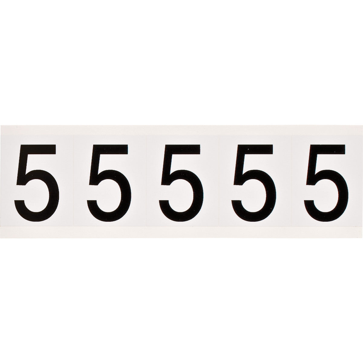Brady 9714-5 Identical numbers and letters on one card for indoor and outdoor use 097054