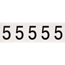Brady 9714-5 Identical numbers and letters on one card for indoor and outdoor use 097054