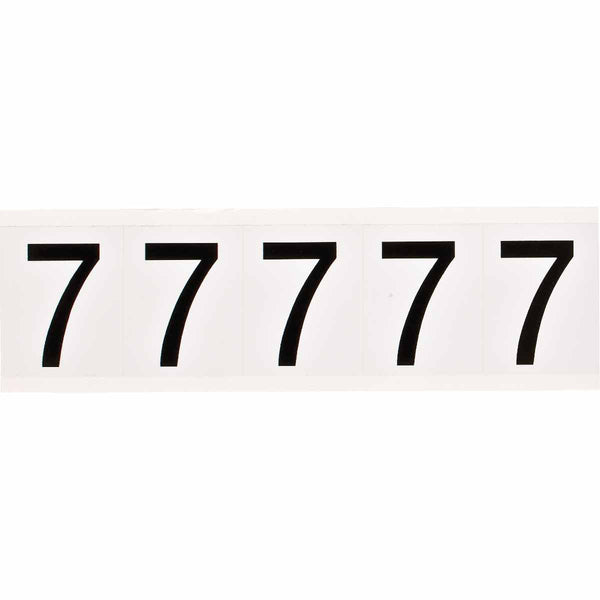 Brady 9714-7 Identical numbers and letters on one card for indoor and outdoor use 097056