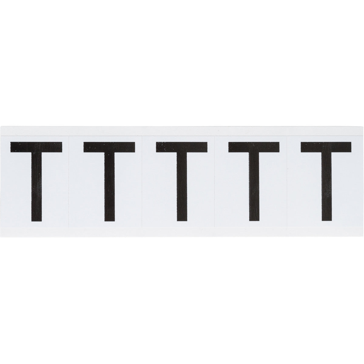 Brady 9714-T Identical numbers and letters on one card for indoor and outdoor use 097701