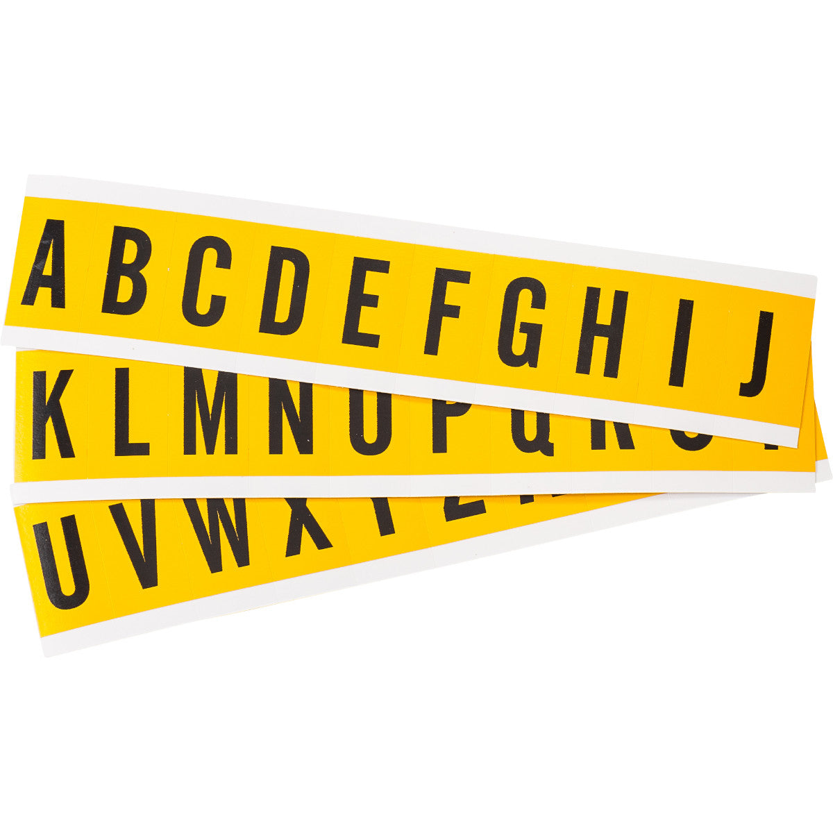 Brady 1530-LTR KIT Letters in combination packs for indoor and outdoor use 097602
