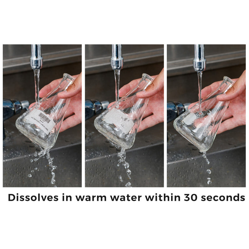 Brady M6C-750-403 Water Dissolvable Paper Labels for M610, M611 and BMP61 173536