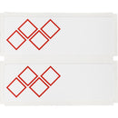 Brady B30-18-7569-CLP4C Pre-Printed Ghs/Clp Chemical Labels For Bbp3X/S3Xxx/I3300 Printers 149209