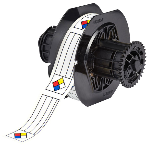Brady B30-246-595-NFR Pre-Printed Right-To-Know Chemical Labels For Bbp3X/S3Xxx/I3300 Printers 142047