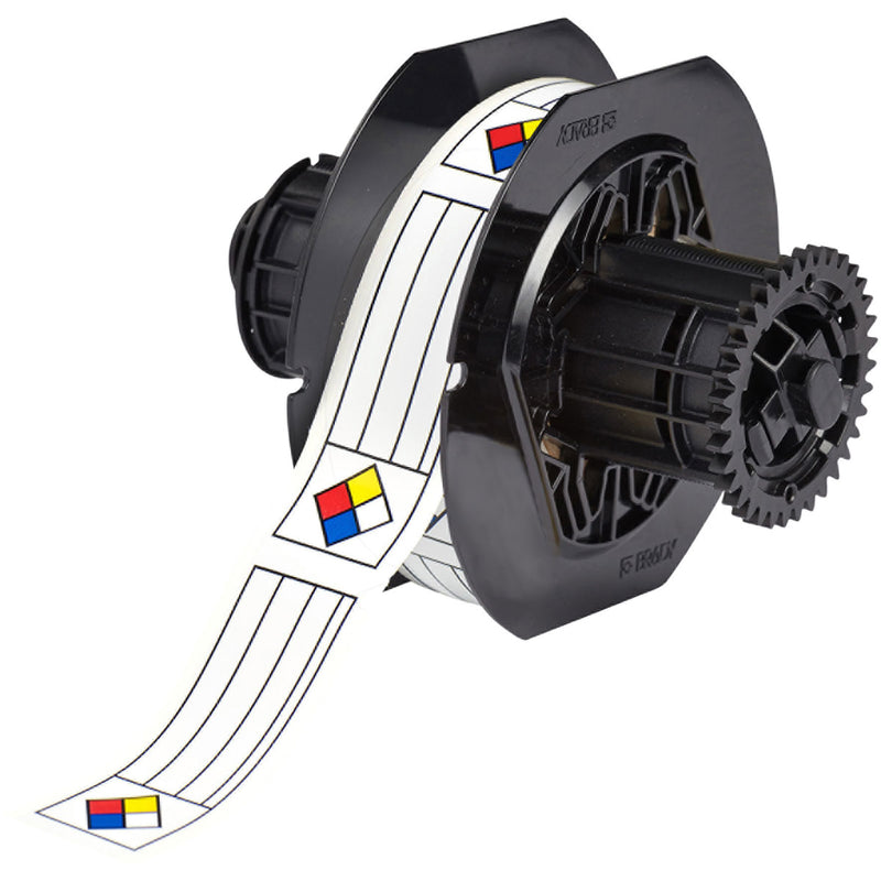 Brady B30-246-595-NFR Pre-Printed Right-To-Know Chemical Labels For Bbp3X/S3Xxx/I3300 Printers 142047