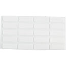 Brady B33-1-498 Repositionable Vinyl Cloth Labels For Bbp33/I3300 Printers 142872