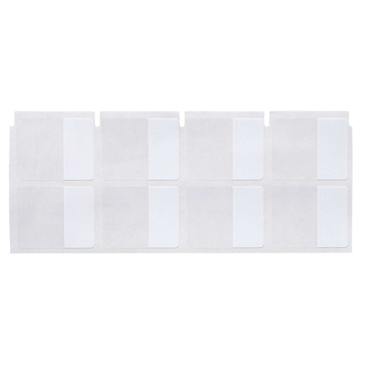 Brady B33-117-427 B33 Series Clear with White Printable Zone Vinyl Labels 152852
