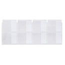 Brady B33-117-427 B33 Series Clear with White Printable Zone Vinyl Labels 152852