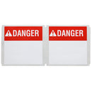 Brady B33-184-483-ANSIDA B33 Series High Adhesion Glossy Polyester Preprinted Danger Labels 152870