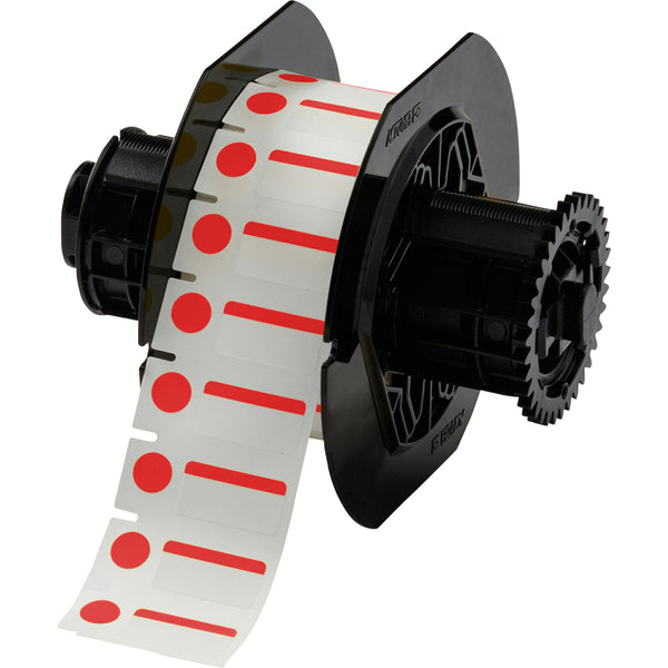Brady B33-250-494-RD Polyester Labels for the BBP33/i3300 Printer 149783