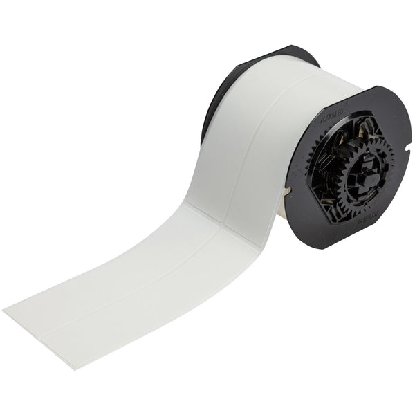 Brady B33-328-498 B33 Series Coated Vinyl Cloth with Repositionable Adhesive Labels 153084