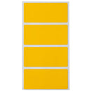 Brady B33-7-8591-YL B33 Series Weather Resistant Outdoor Polyester Labels 152932