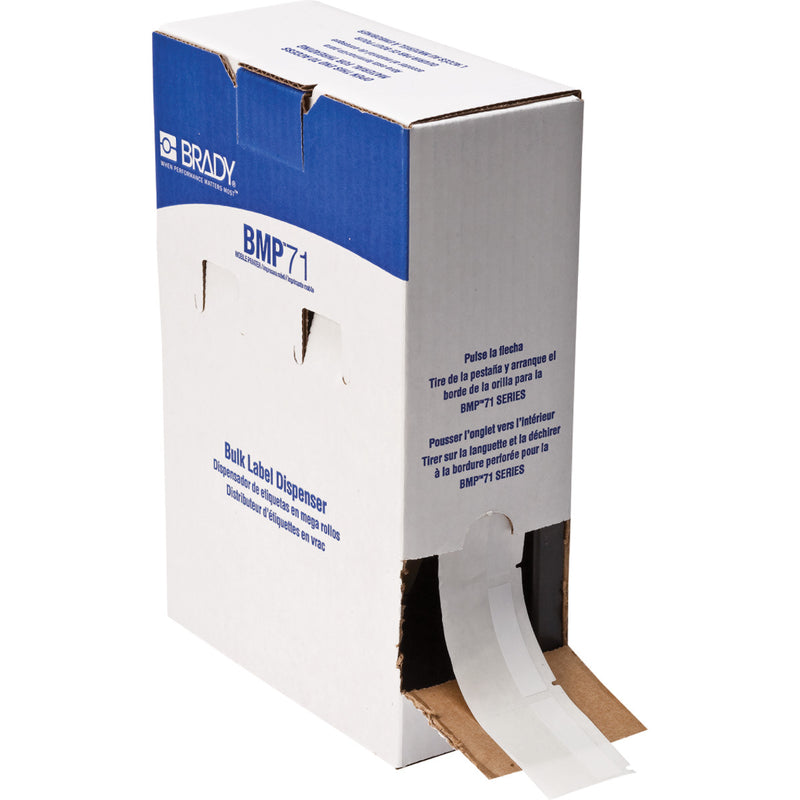 Brady BM-107-427 Self-Laminating Vinyl Wrap Around Labels for M610, M611, BMP61, M710 and BMP71 174411