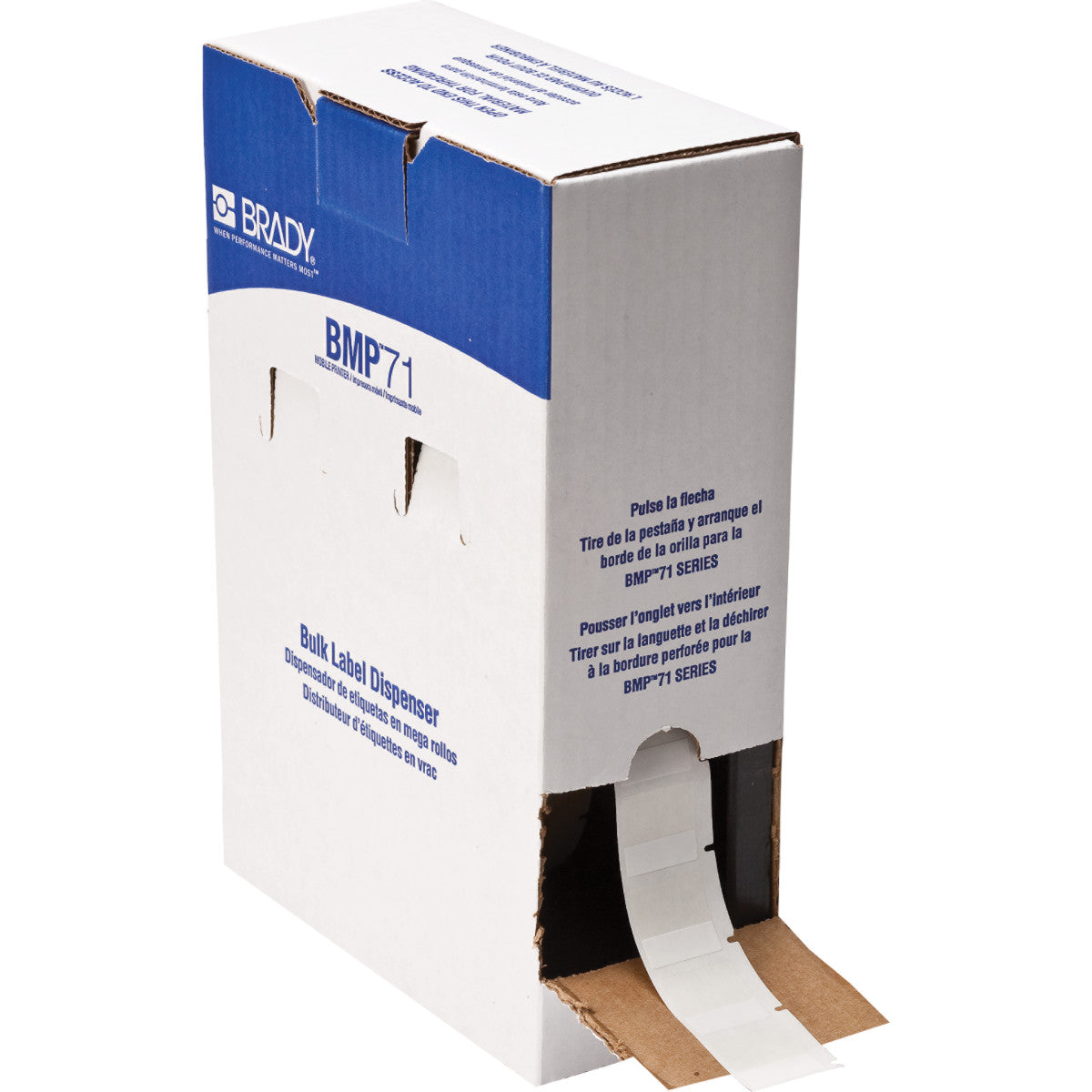 Brady BM71-19-427 Bulk Self-Laminating Vinyl Labels For M611, Bmp61 And Bmp71 115108