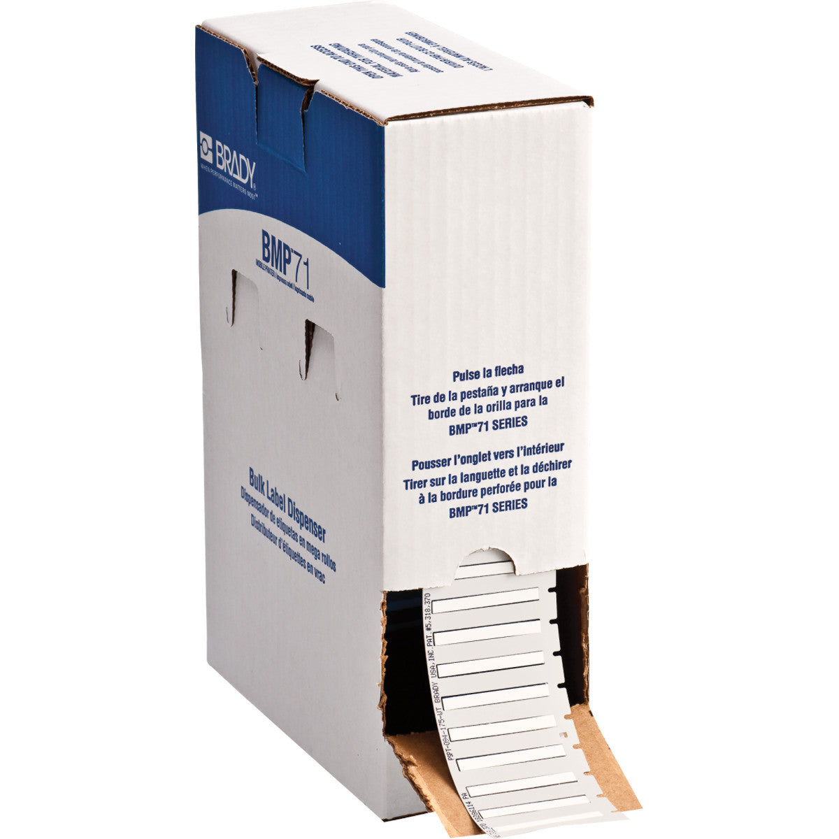 Brady BM-094-175-342 PermaSleeve Heat-Shrink Labels for M610, M611, BMP61, M710 and BMP71 174503
