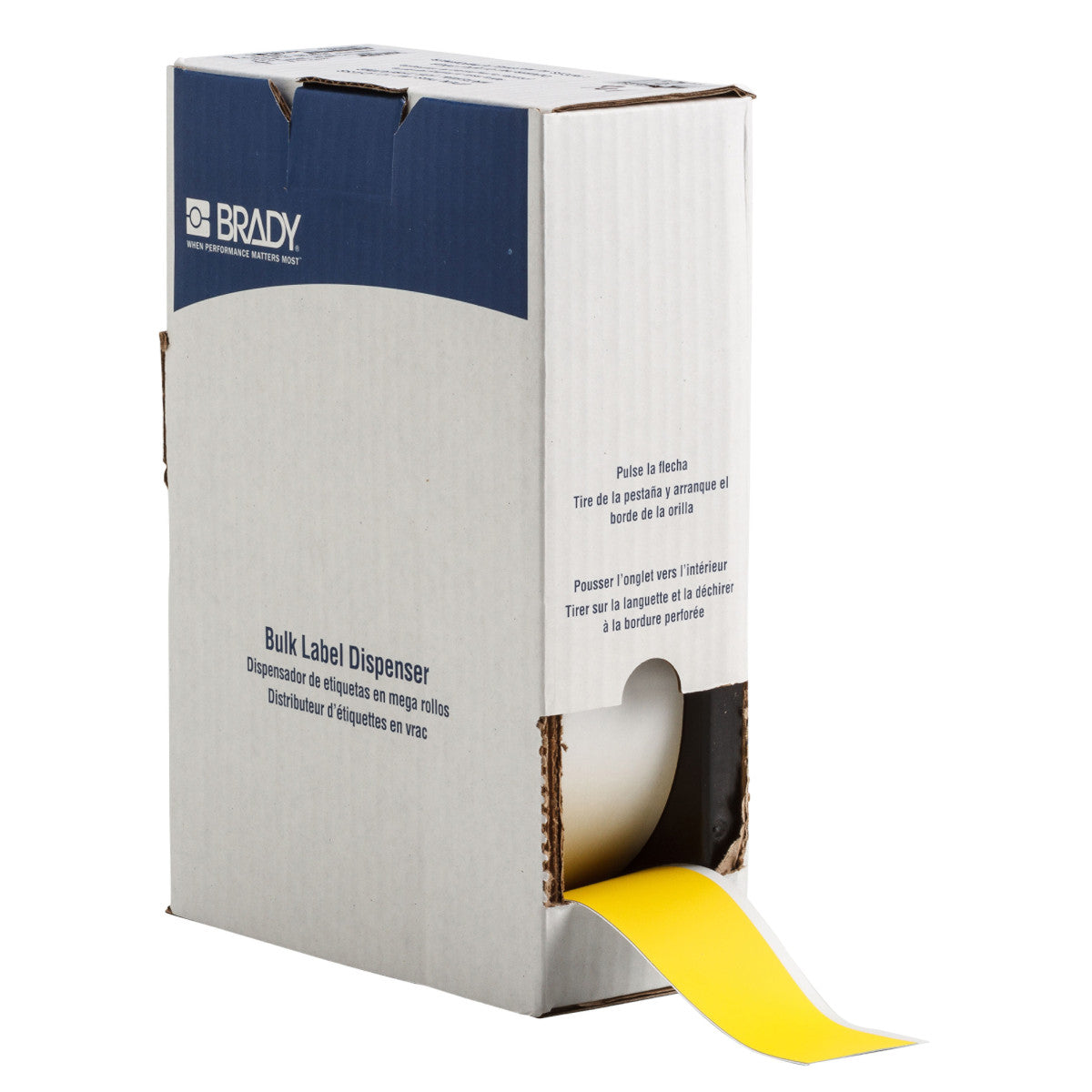 Brady BM71C-2000-854-YL Toughwash Metal Detectable Material For The Bm