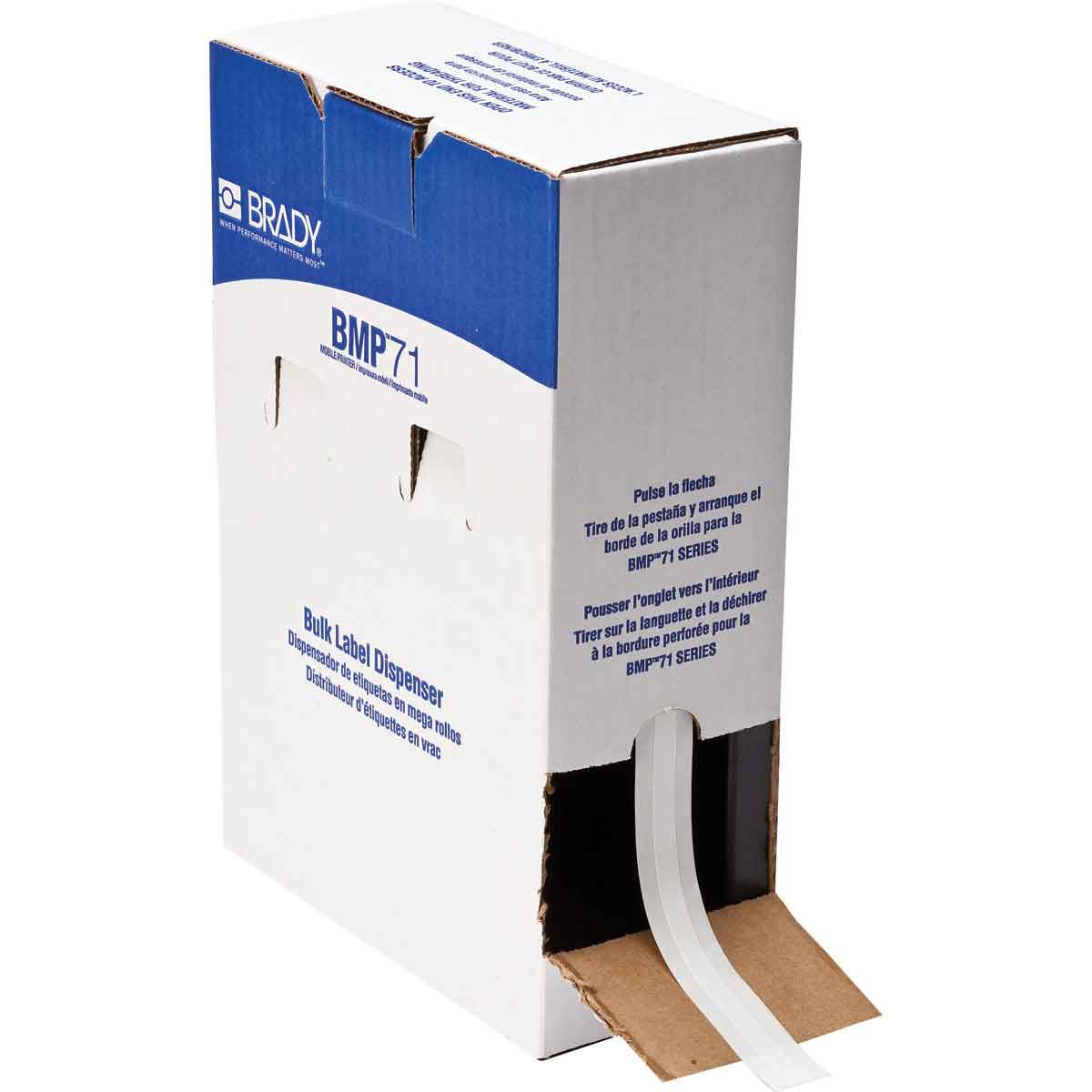Brady BM71C-318-498 Bulk Vinyl Cloth Tape For M611, Bmp61 And Bmp71 104292