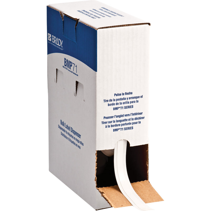 Brady BMC-375-498 Repositionable Multi-Purpose Vinyl Cloth Labels for M610, M611, BMP61, M710 and BMP71 173476