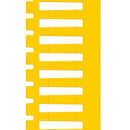 Brady BM-12x4.4-7696-YL Bulk Rigid DuraSleeve Inserts for M611, M610 and M710 312130