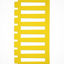 Brady BM71D-3-7696-YL Bulk Rigid Durasleeve Inserts For M611, Bmp61 And Bmp71 622234