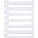 Brady BM-23x4.4-7696-WT Bulk Rigid DuraSleeve Inserts for M611, M610 and M710 312133