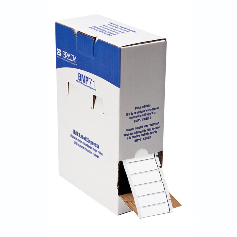 Brady BM71E-6-7593-WT Bmp71 Label Printer Labels 622216