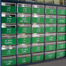 Brady M6C-2000-595-GN All-Weather Vinyl Labels for M610, M611 and BMP61 174136