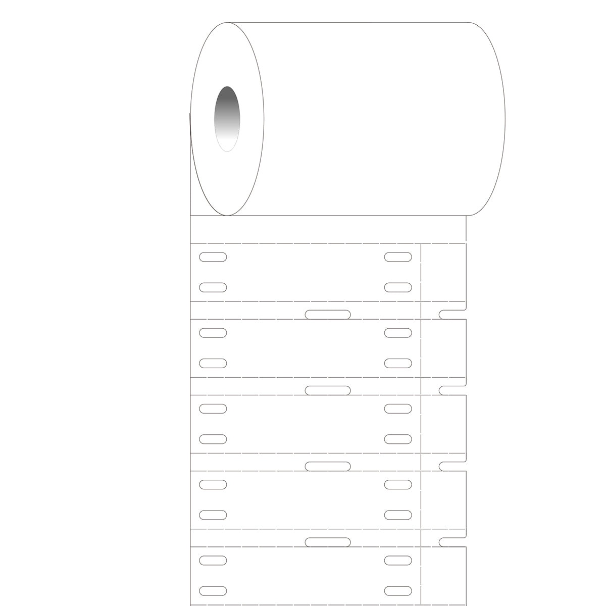 Brady BPT-7597W-2050 Labels for BP+BP PR+THT1244/1344 236728
