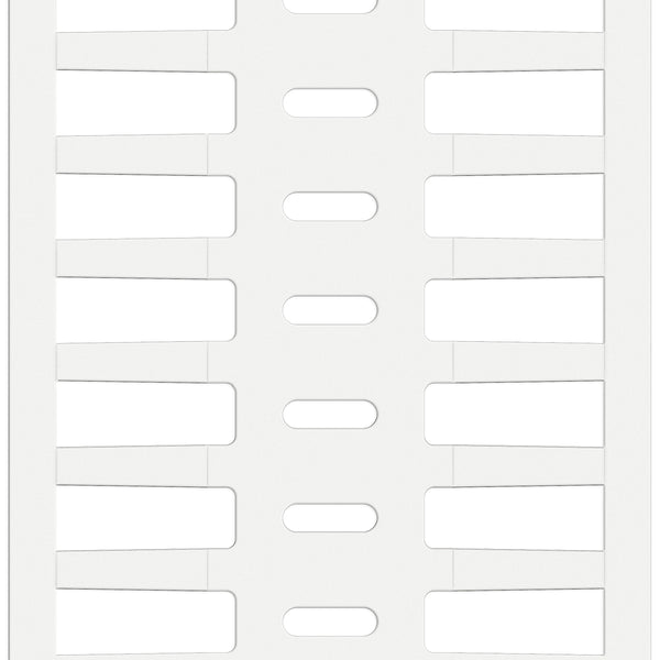 Brady BPTRDS-16x4,4-7696 Thermal Transfer Printable Rigid DuraSleeve Wire Marking Inserts 622072