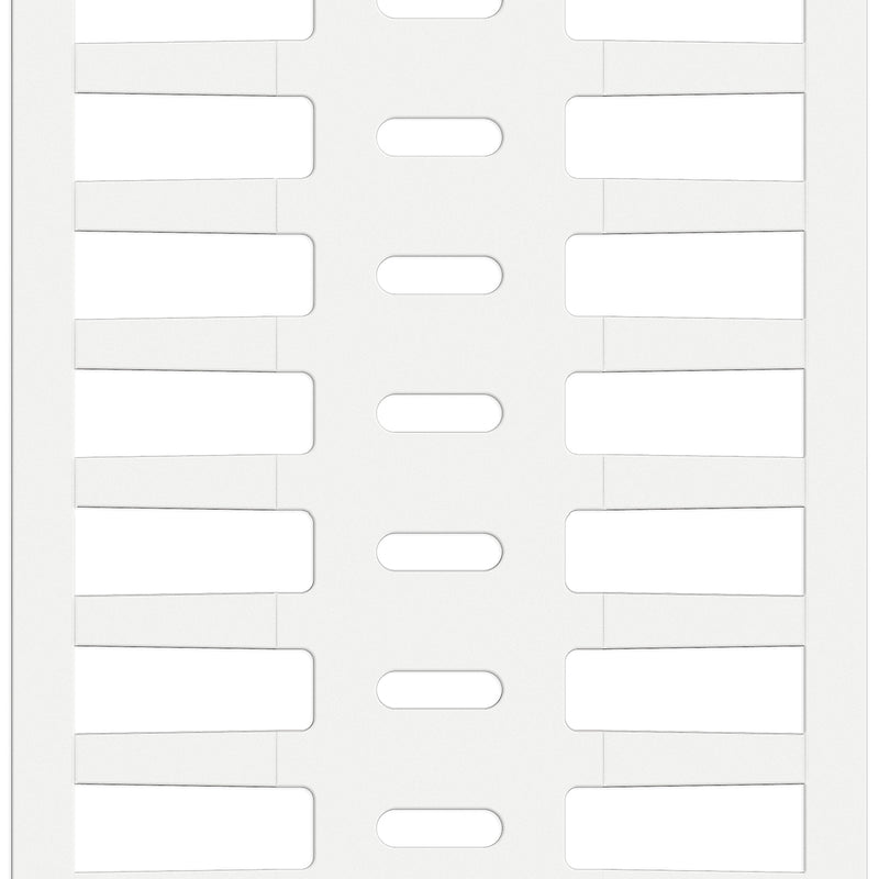 Brady BPTRDS-16x4,4-7696 Thermal Transfer Printable Rigid DuraSleeve Wire Marking Inserts 622072