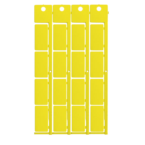 Brady TAG TERM.BLOCK CABUR CBD CBC 5X10 4S YL Terminal Block Tags - 5mm x 10mm, Single CAG510