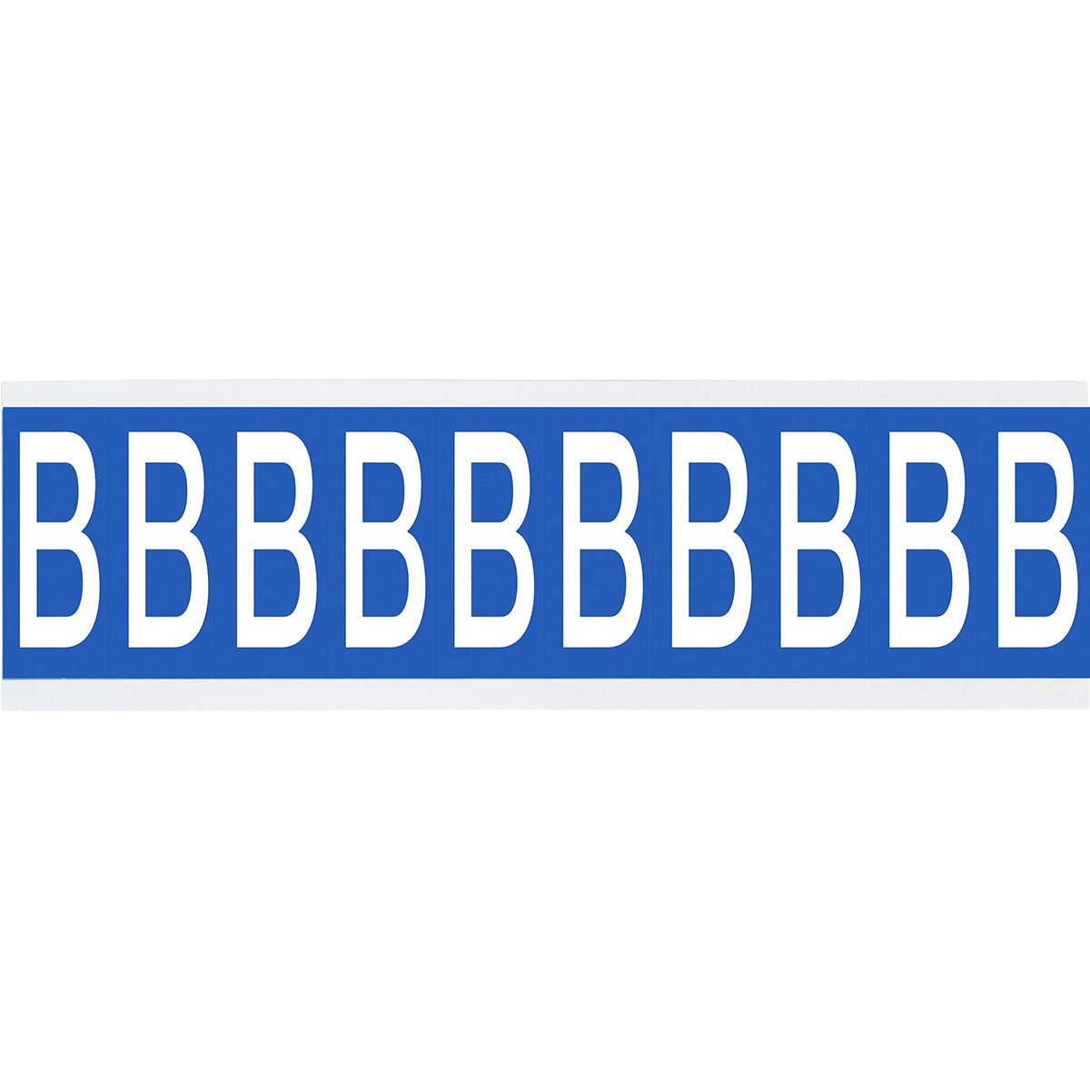 Brady CNL1B B Identical numbers and letters on one card for indoor use 912254