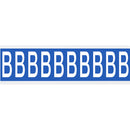 Brady CNL1B B Identical numbers and letters on one card for indoor use 912254