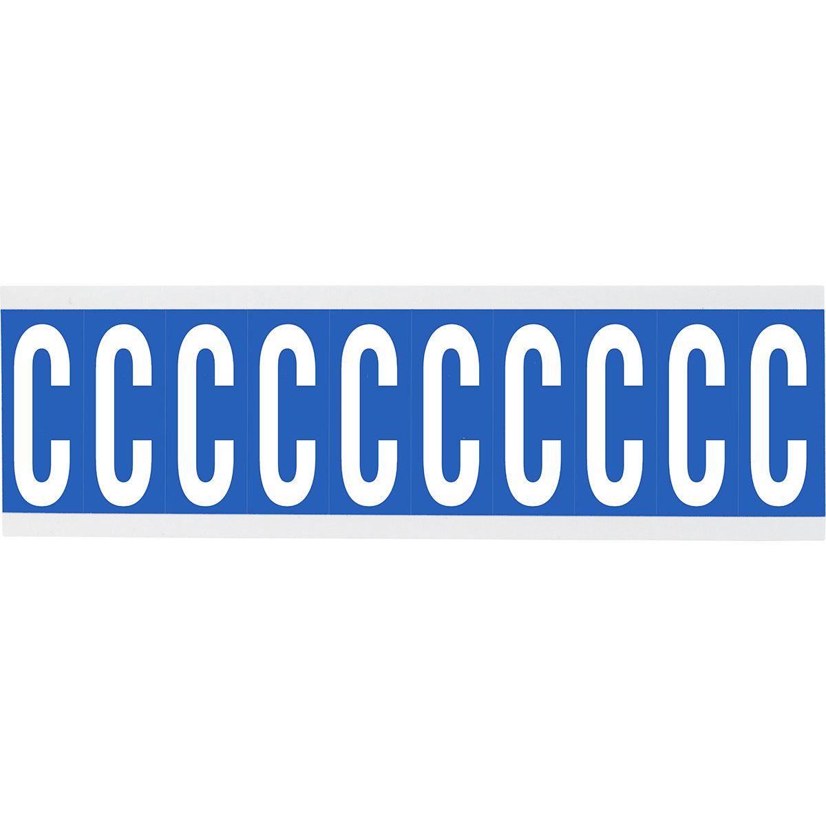 Brady CNL1B C Identical numbers and letters on one card for indoor use 912253