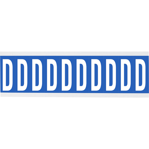 Brady CNL1B D Identical numbers and letters on one card for indoor use 912252