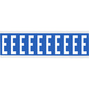 Brady CNL1B E Identical numbers and letters on one card for indoor use 912250