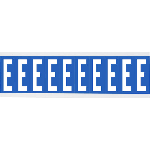 Brady CNL1B E Identical numbers and letters on one card for indoor use 912250