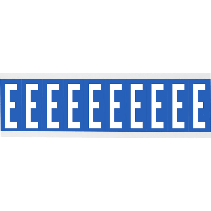 Brady CNL1B E Identical numbers and letters on one card for indoor use 912250