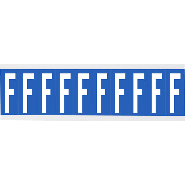 Brady CNL1B F Identical numbers and letters on one card for indoor use 912249