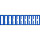 Brady CNL1B H Identical numbers and letters on one card for indoor use 912247