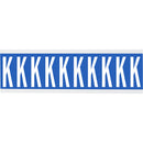 Brady CNL1B K Identical numbers and letters on one card for indoor use 912244